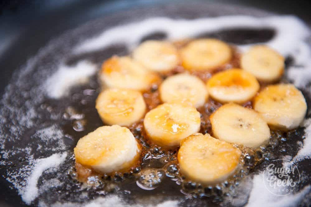 caramelize bananas