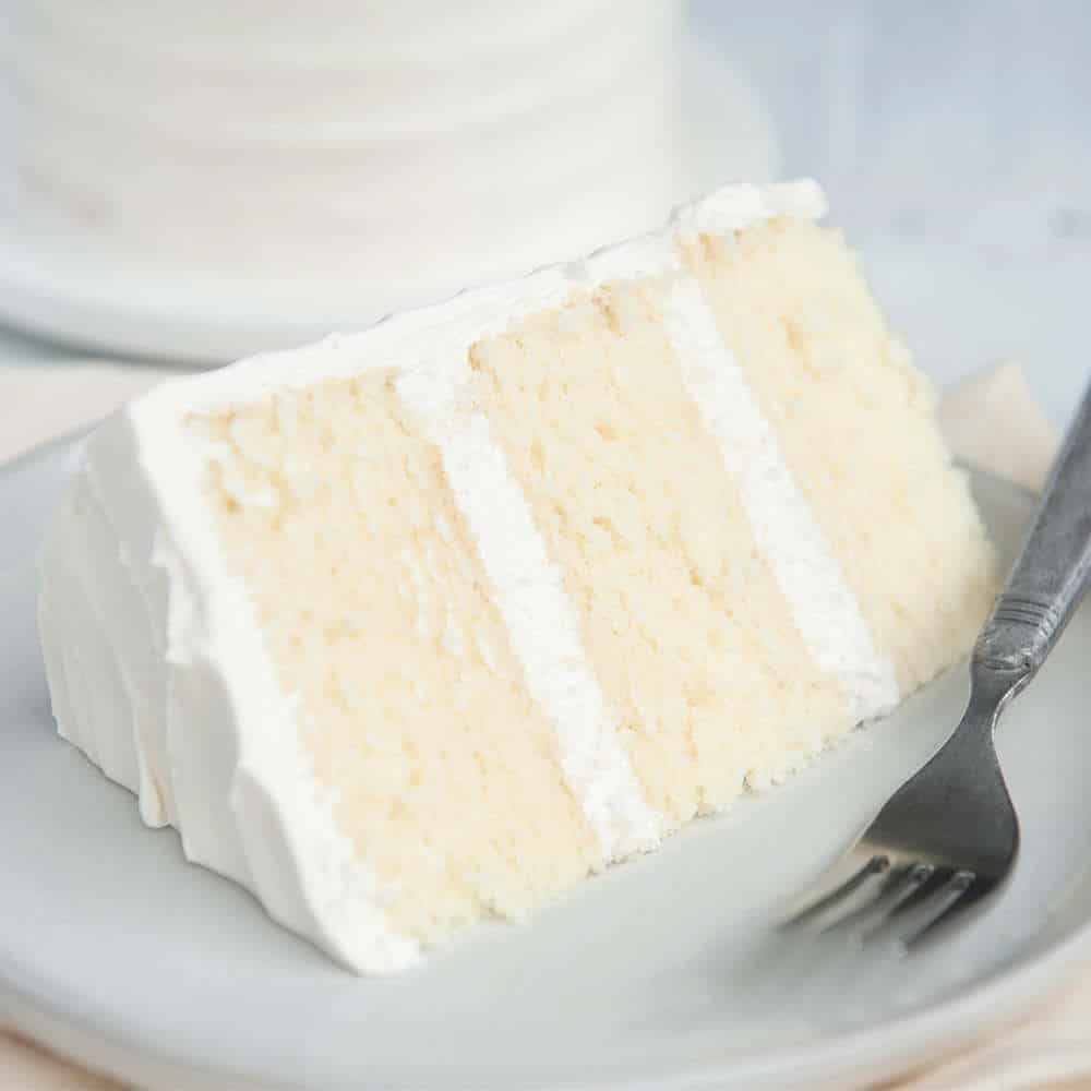 Vanilla Wedding Cke Recipe : Moist And Fluffy Vanilla Cake 