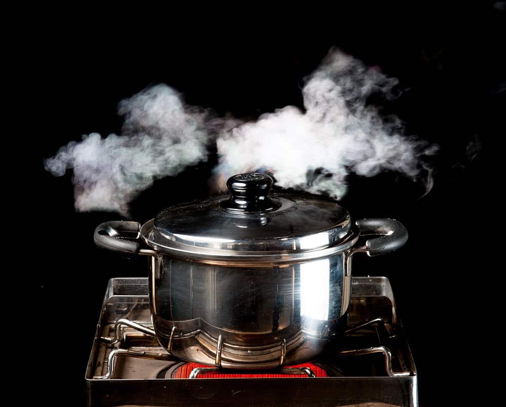 cooking sugar to make homemade lollipops