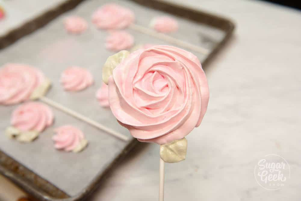 meringue pops