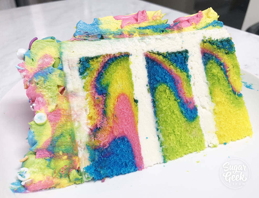 rainbow cake recipe