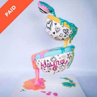 Floating Bowls Cake Tutorial