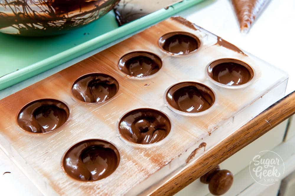 Chocolate Candy In Molds