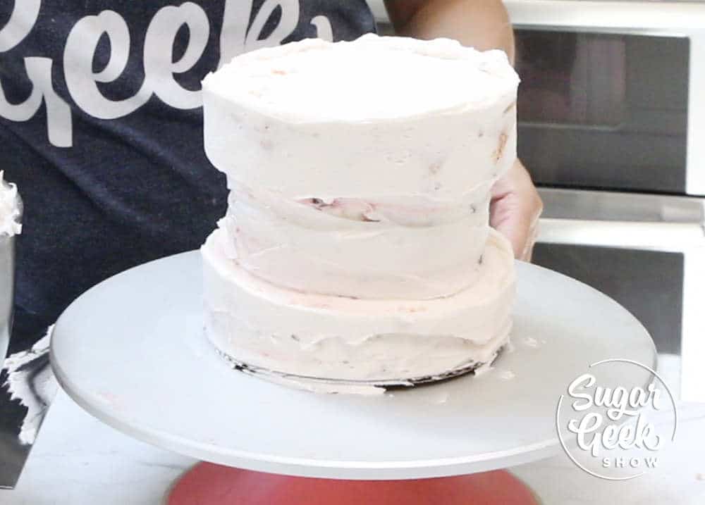 fault line cake tutorial