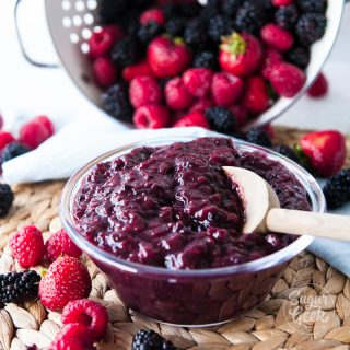 berry cake filling