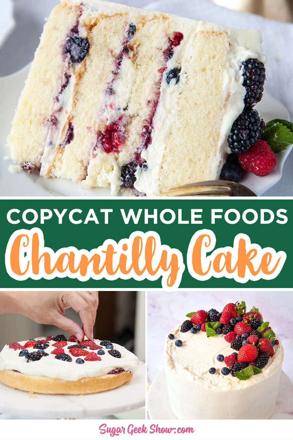 Berry Chantilly Cake With Mascarpone Frosting Sugar Geek Show