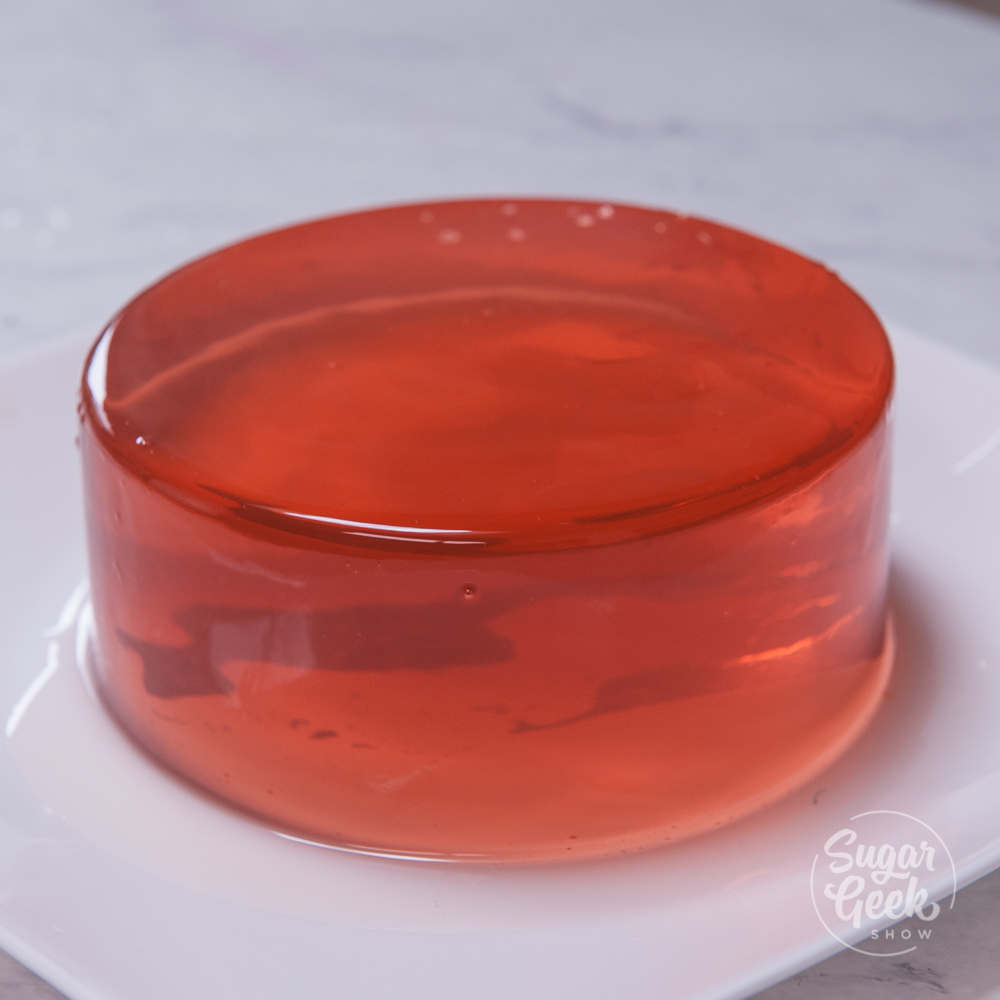 rose wine gummy layer