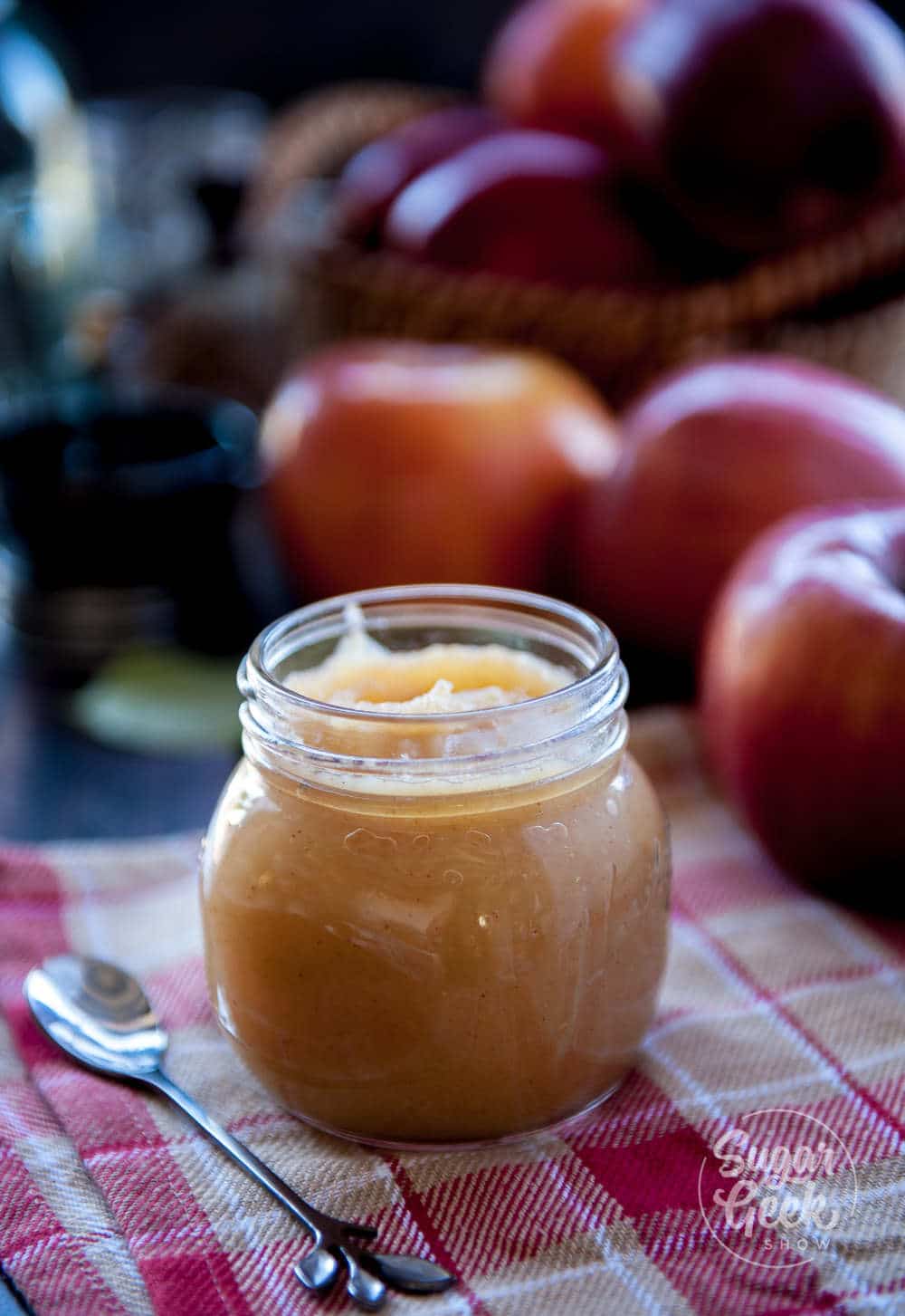 homemade unsweetened applesauce