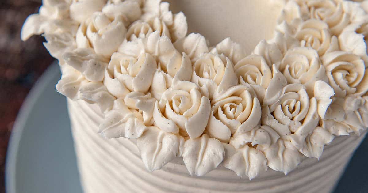 Easy Vanilla Bean Buttercream Recipe | Sugar Geek Show