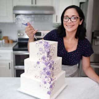 how to make a wedding cake