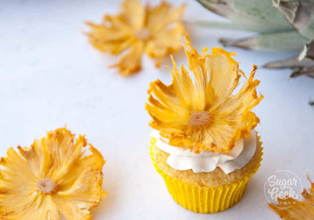 Dried Pineapple Flowers Video Tutorial Sugar Geek Show