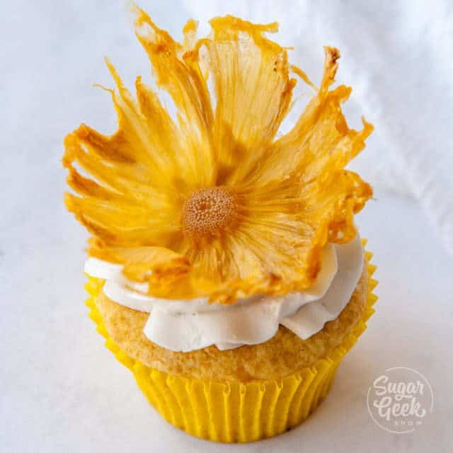 Dried Pineapple Flowers + Video Tutorial Sugar Geek Show