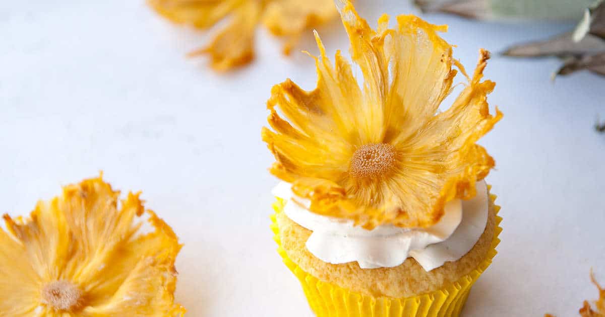 Dried Pineapple Flowers Video Tutorial Sugar Geek Show