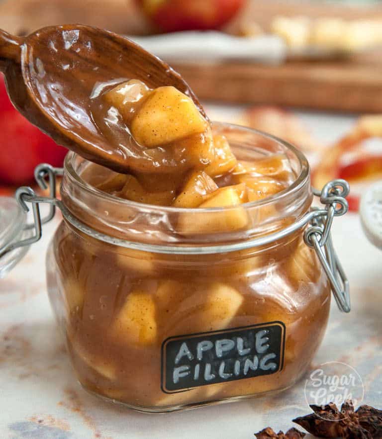 Easy Apple Filling Recipe + Video Tutorial Sugar Geek Show