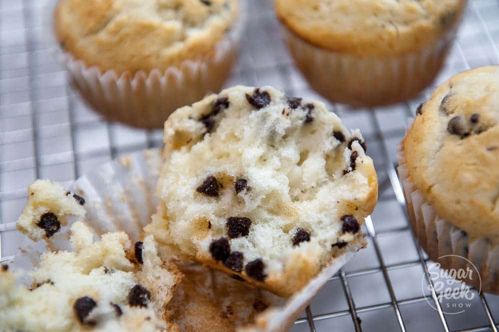 Toblerone Muffins - Gills Bakes and Cakes - Chocolate Muffins