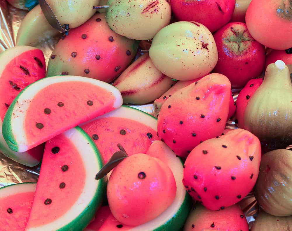 marzipan fruits