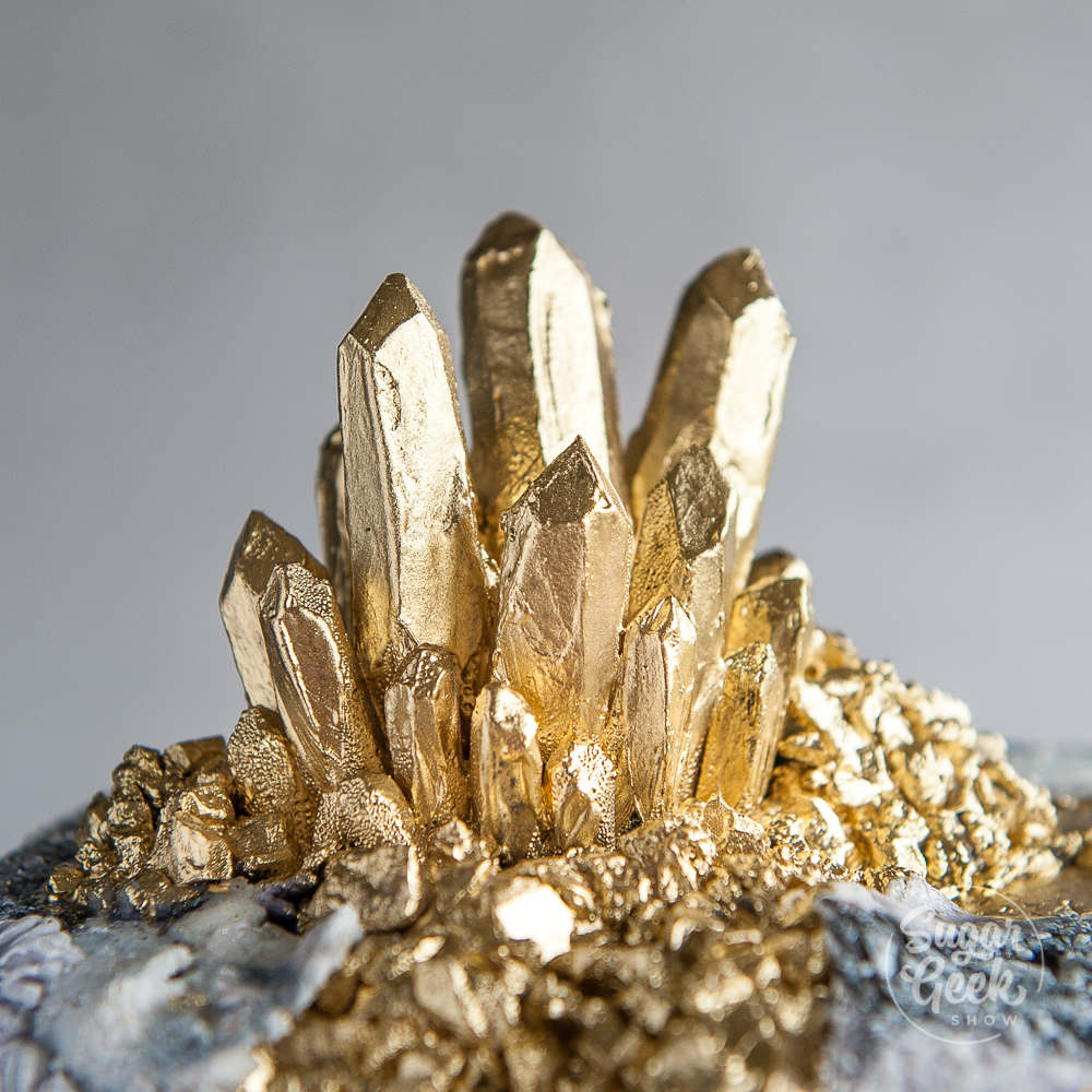 gold sugar crystal