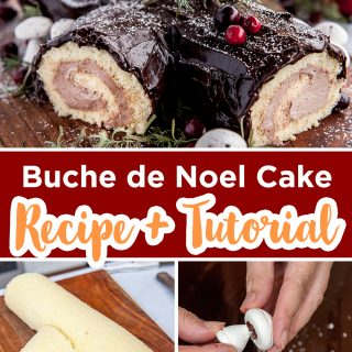 Buche de Noel: Yule Log Cake Recipe - Misty Mountain Soy Candles
