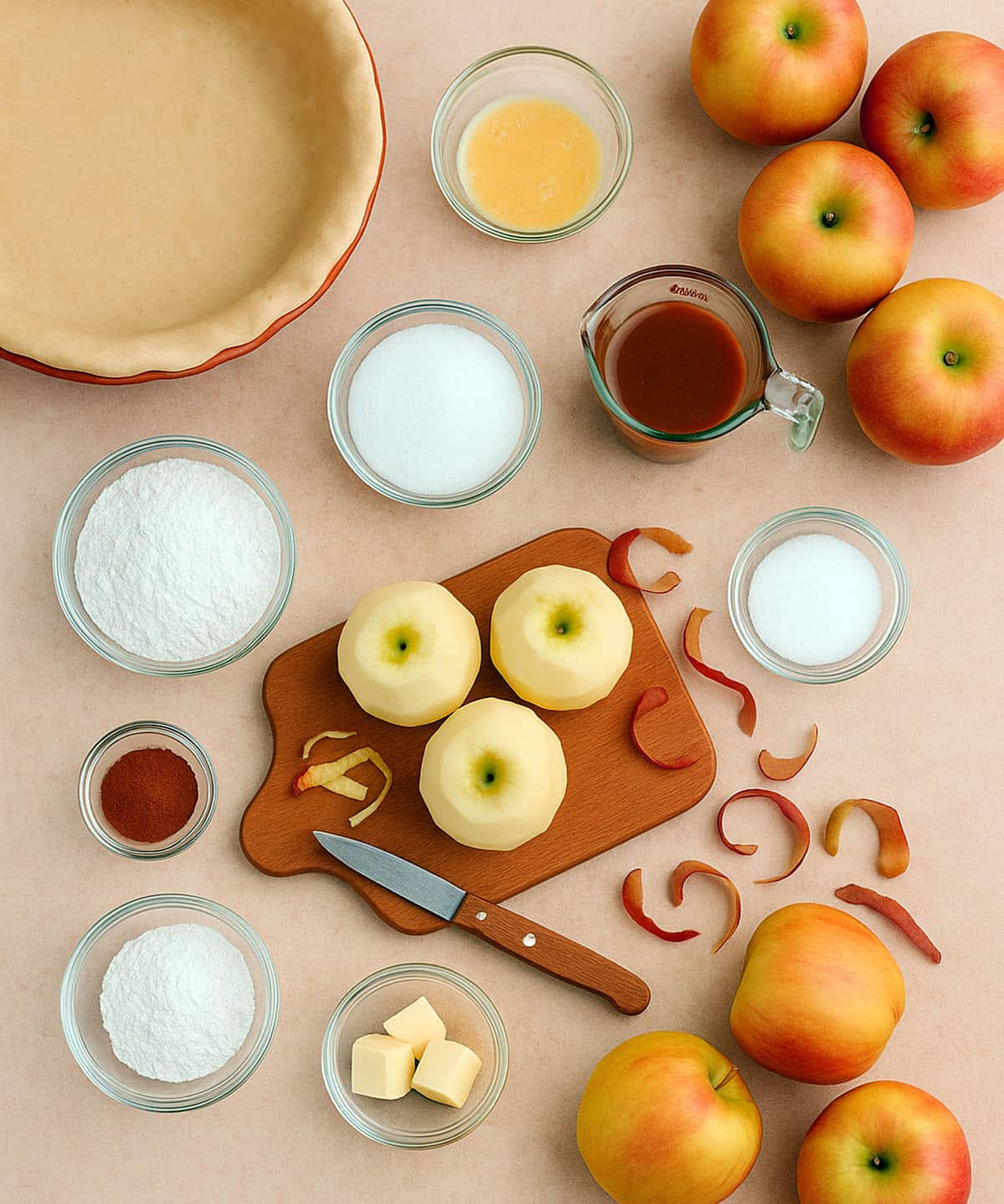 caramel apple pie ingredients