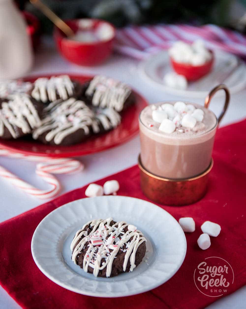 chocolate peppermint cookies