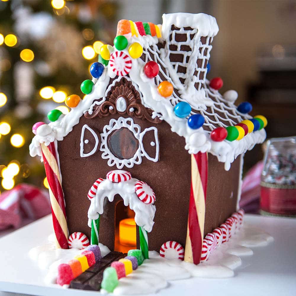 Curved Roof Gingerbread House Recipe | Recipe Cart