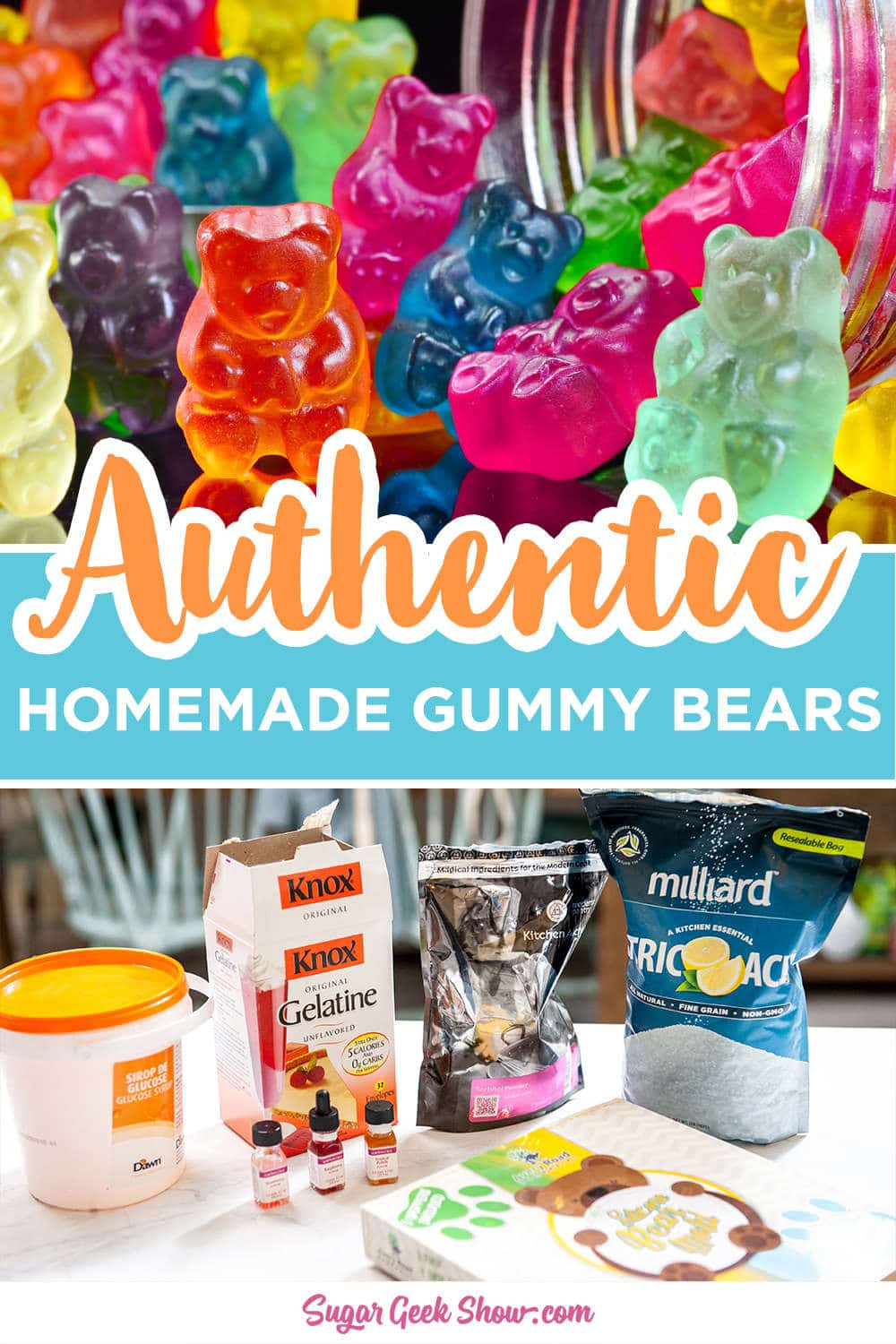 Authentic Gummy Bear Recipe Video Sugar Geek Show 7421