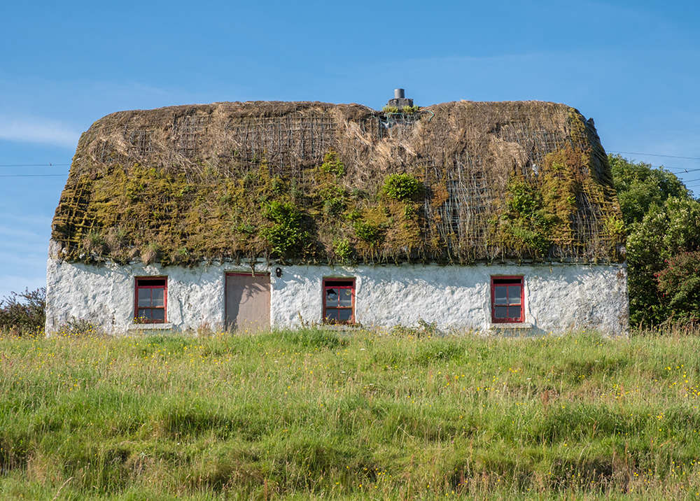 old irish farmhouse ruins