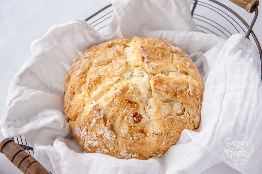 Traditional Irish Soda Bread Recipe 4 Ingredients Sugar Geek Show