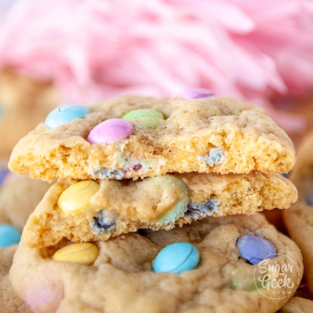 Soft M&M Cookies (Easy 45-Minute Recipe!) - Tastefully Grace