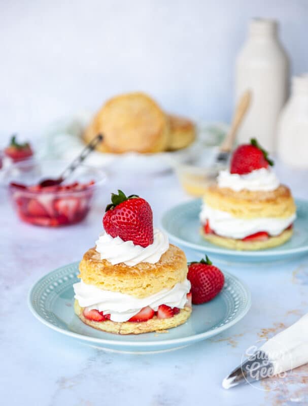 The Best Strawberry Shortcake Biscuits Recipe – Sugar Geek Show