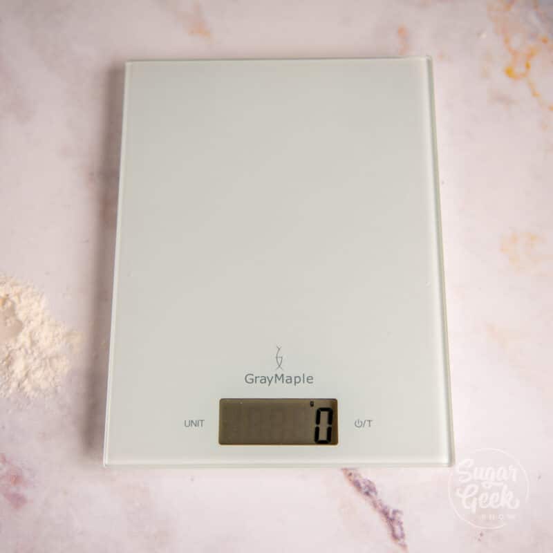 How To Use A Digital Kitchen Scale For Baking Sugar Geek Show