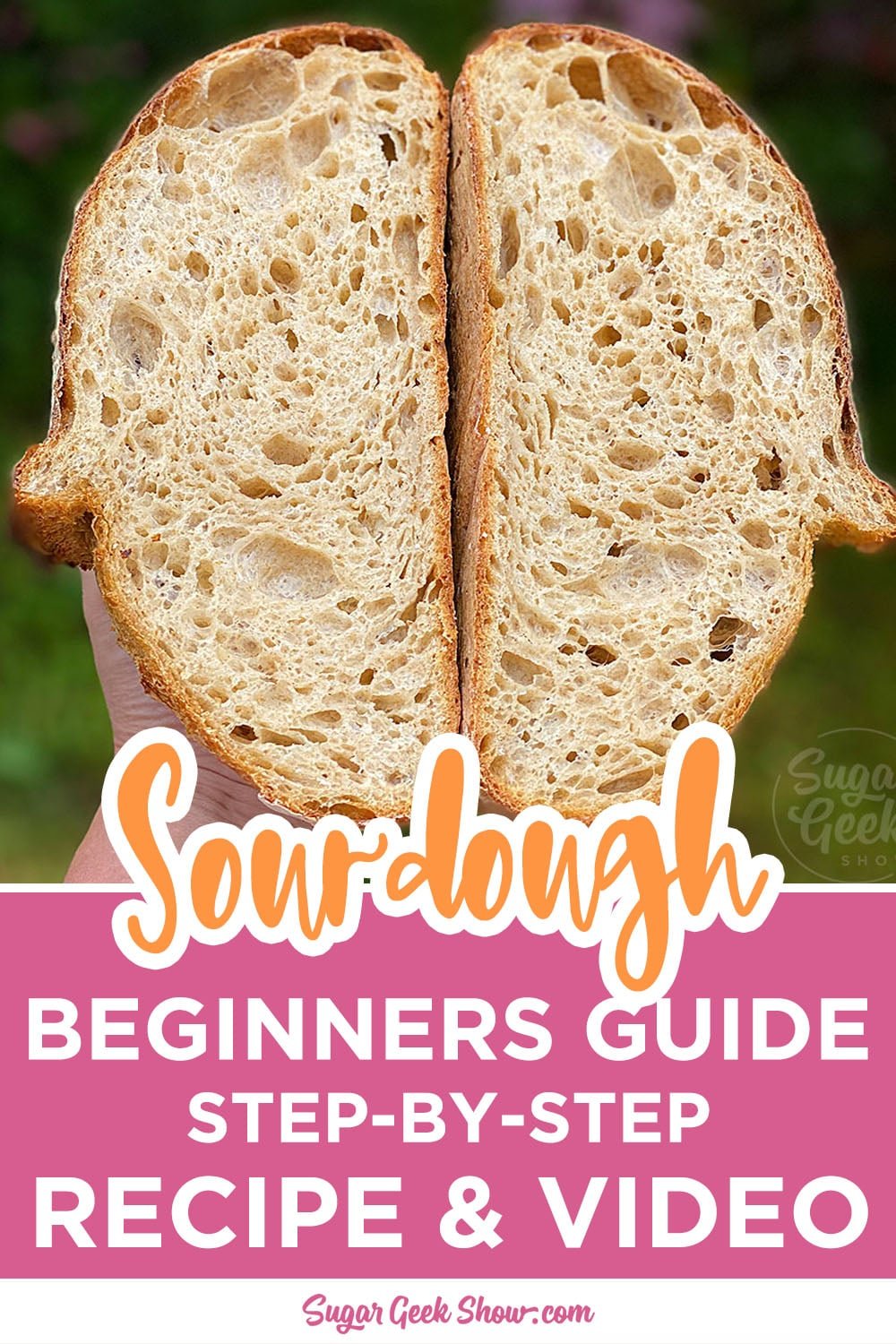 Beginners Sourdough Bread Recipe Step-By-Step + Video Tutorial – Sugar ...