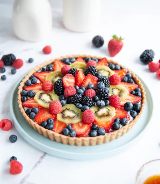 Fresh Fruit Tart Recipe + Video Tutorial – Sugar Geek Show