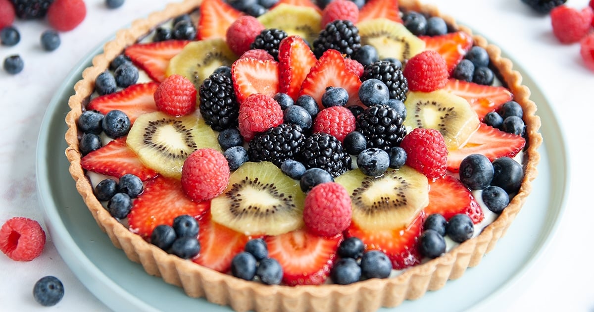 Fresh Fruit Tart Recipe + Video Tutorial – Sugar Geek Show