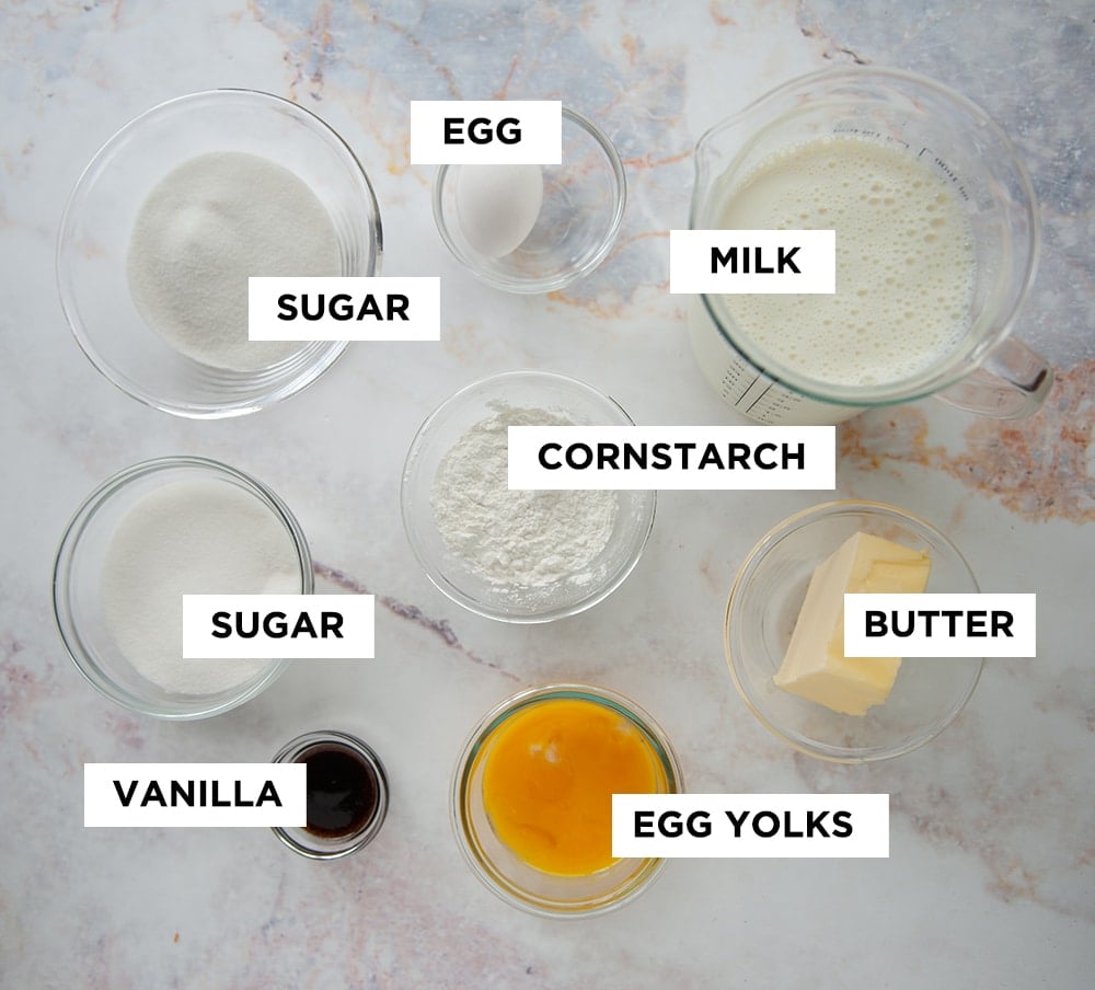 pastry cream ingredients