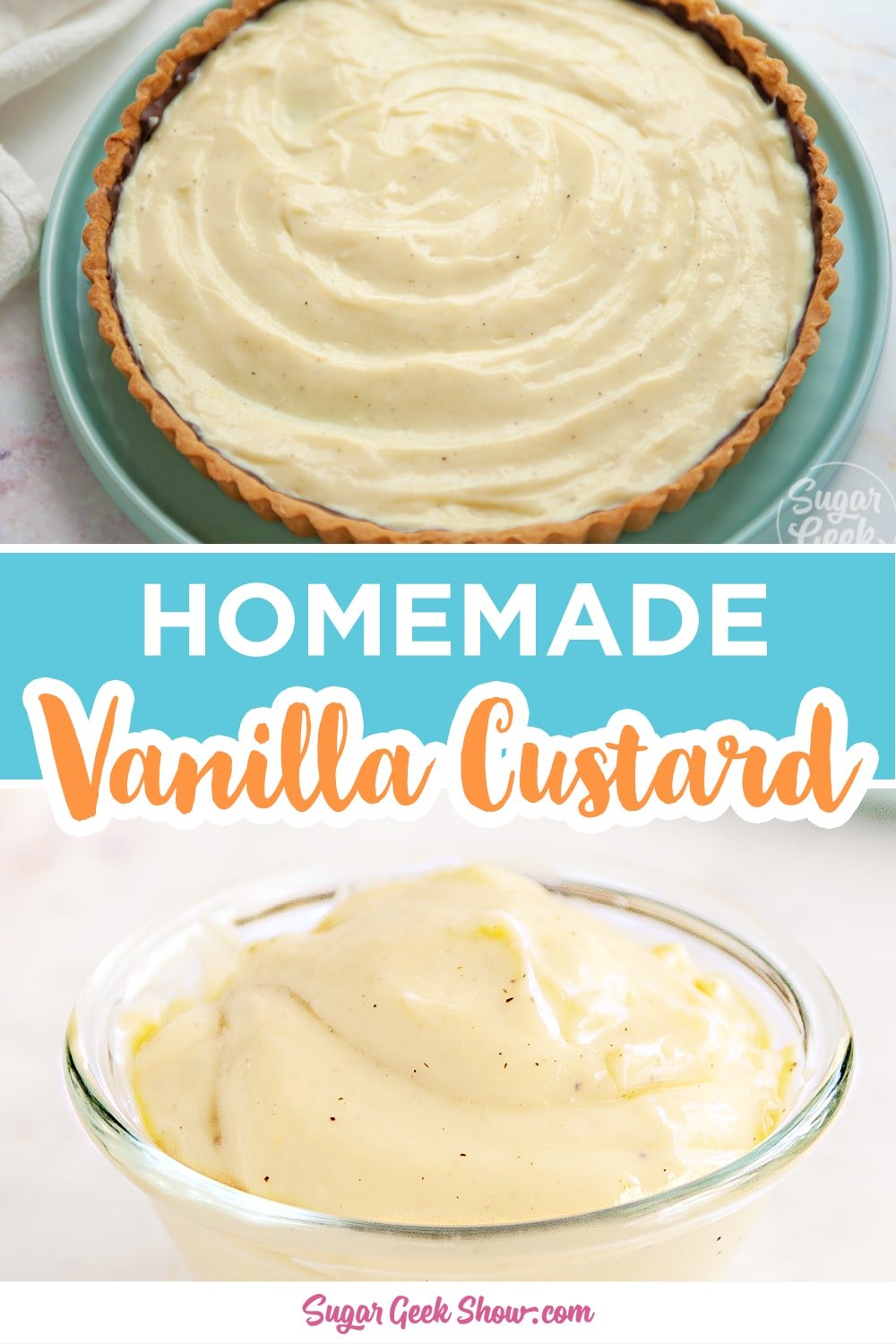 Homemade Pastry Cream Recipe | Sugar Geek Show