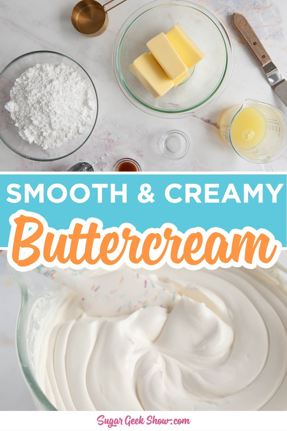 Easy Buttercream Frosting + Video Tutorial Sugar Geek Show