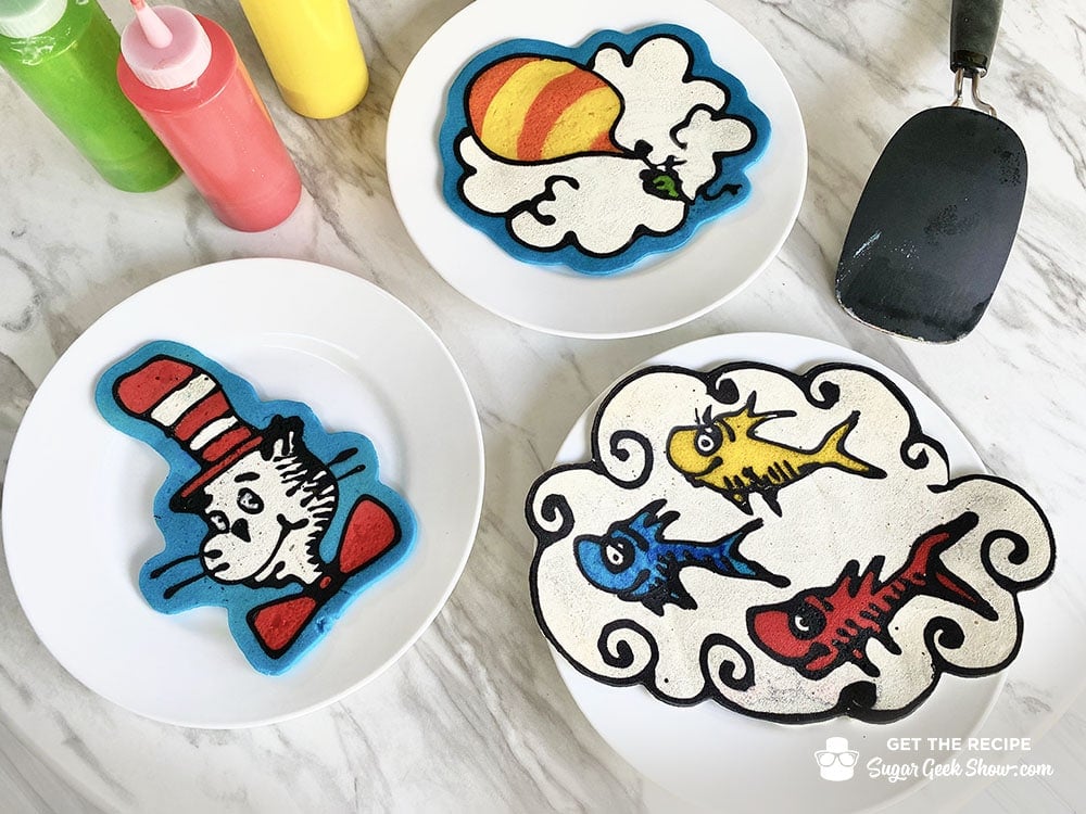 Pancake Art Recipe And Tutorial – Sugar Geek Show