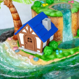 3D printed animal crossing house