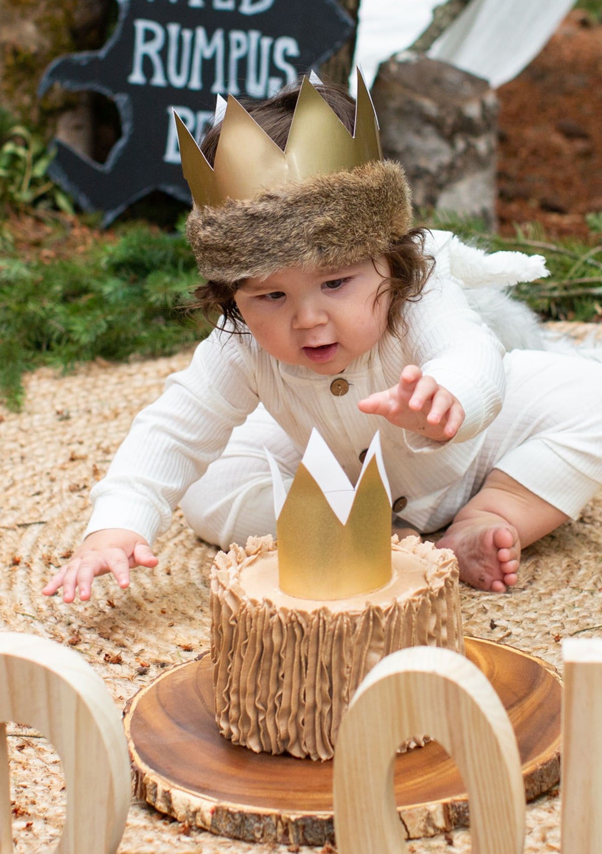 How to make a smash cake for a first birthday