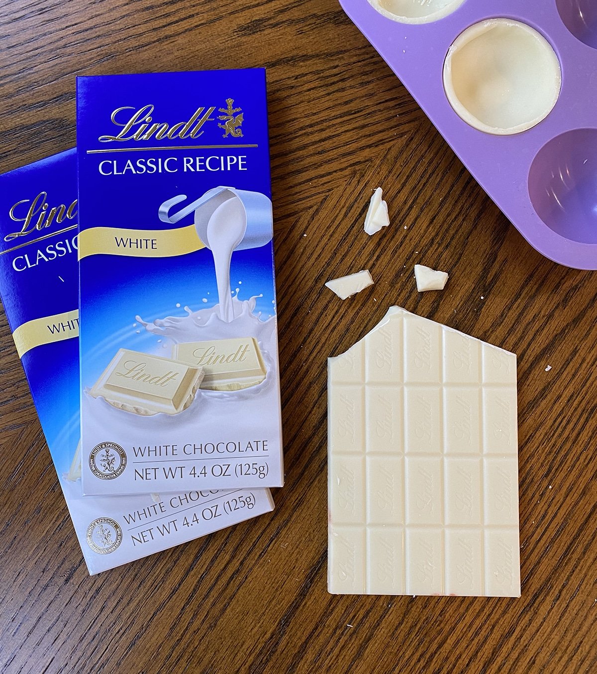 lindt white chocolate for white chocolate bombs