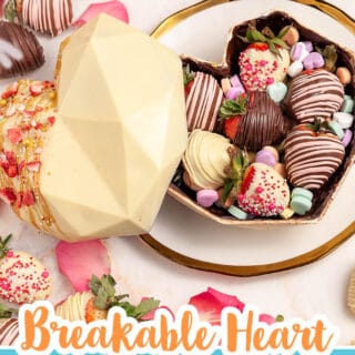 Breakable Chocolate Heart Tutorial – Sugar Geek Show