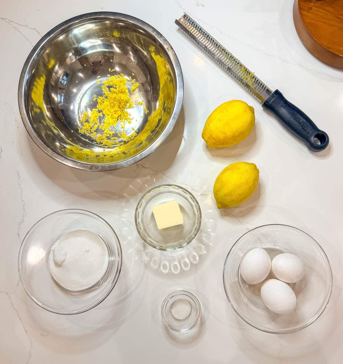 lemon curd ingredients