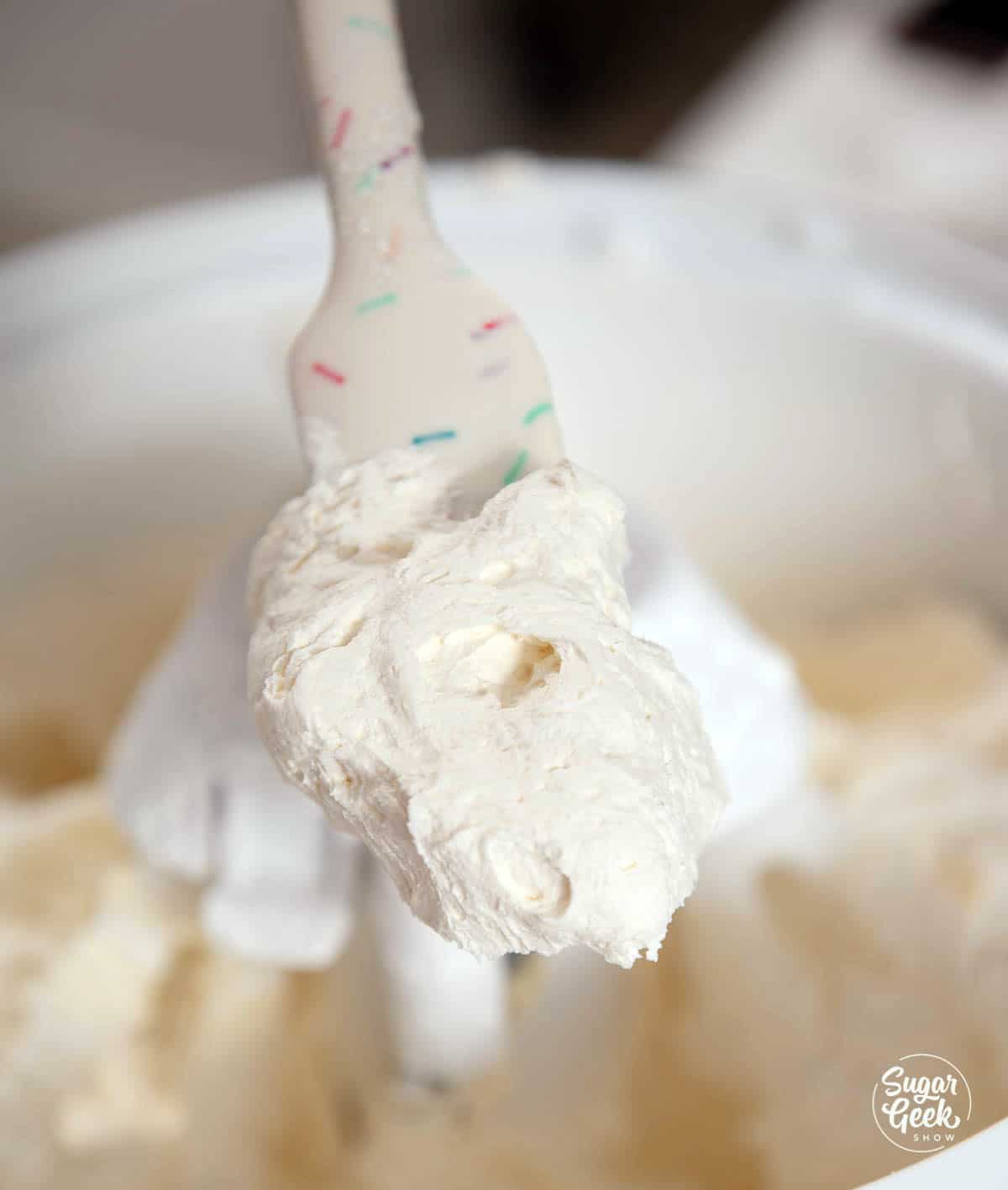 closeup of Oreo frosting