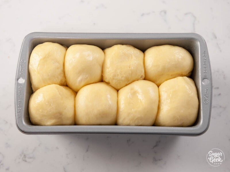 Brioche pull apart bread.