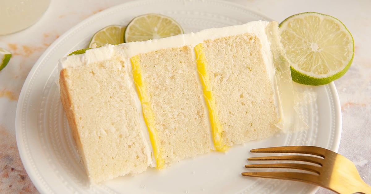 Margarita Cake With Tequila Lime JellO Layer Sugar Geek Show