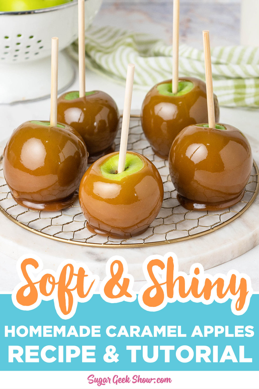 Easy Caramel Apples Sugar Geek Show