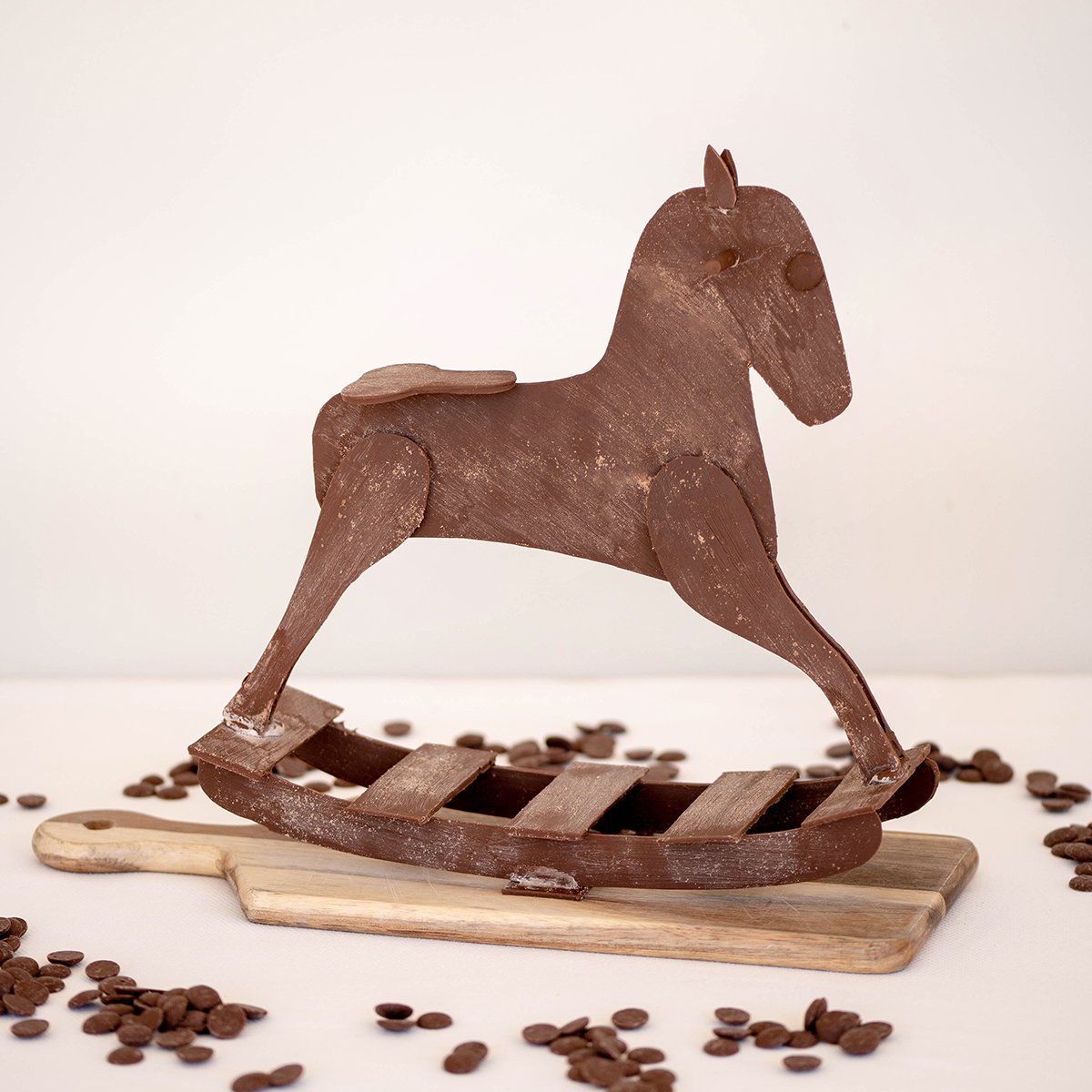 chocolate horse showpiece