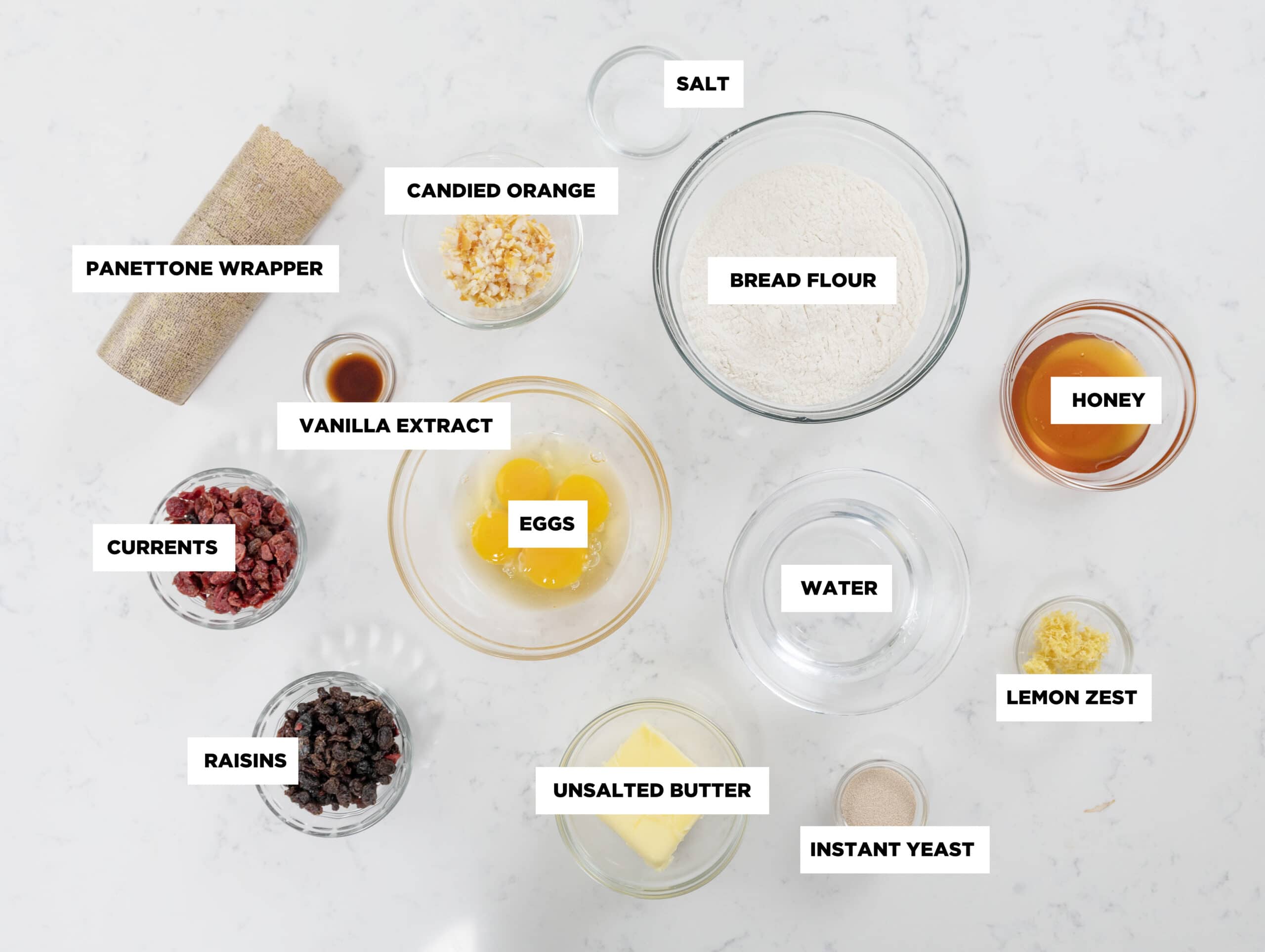 panettone ingredients