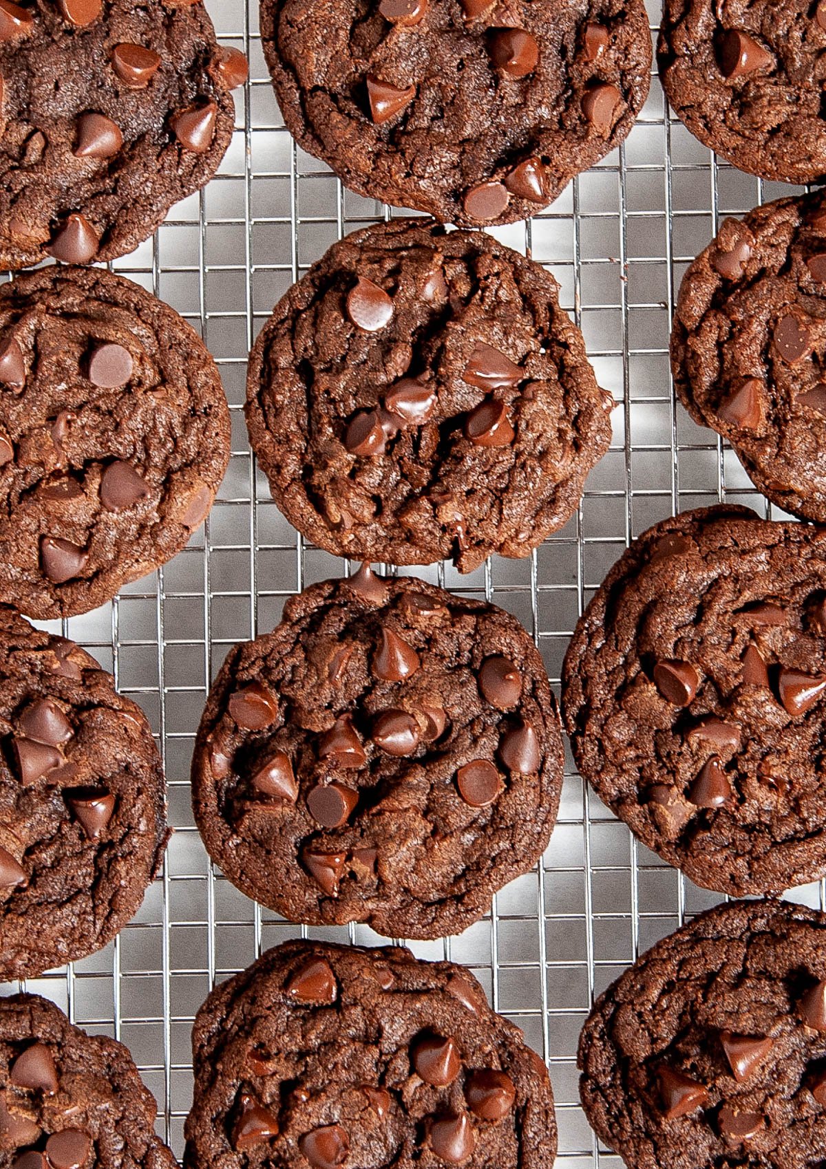 Easy Double Chocolate Chunk Cookies Recipe